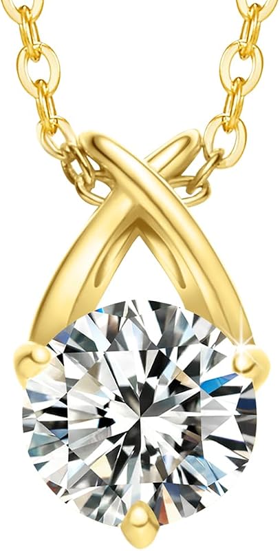 スワロフスキー 一粒ネックレス 1ct